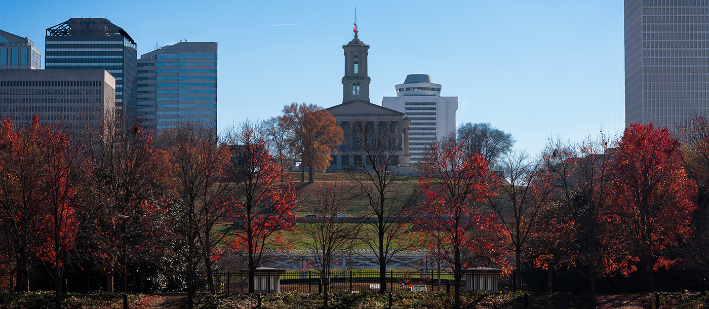 Nashville, Tennessee - view of the state capital